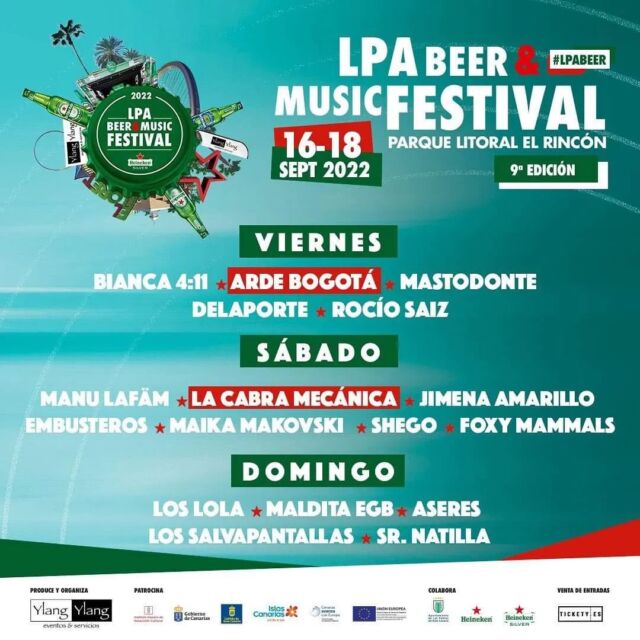 Les esperamos en @lpabeermusicfestival 

#foxymammals #rockband #festival #lpabeermusicfestival #grancanaria #music #livemusic #liveshow